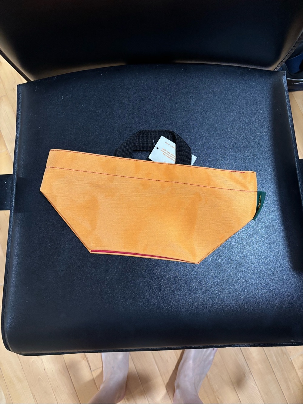 NWT Herve chapelier mini tote in orange and pink